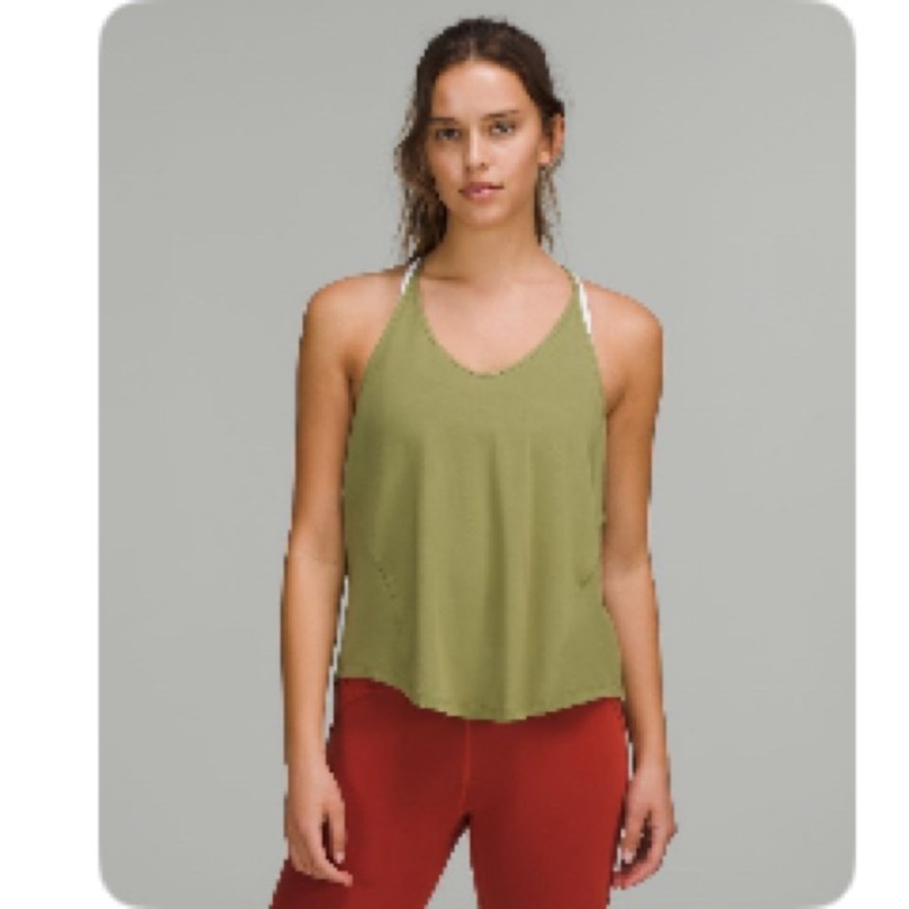 Modal-Silk yoga tank top.